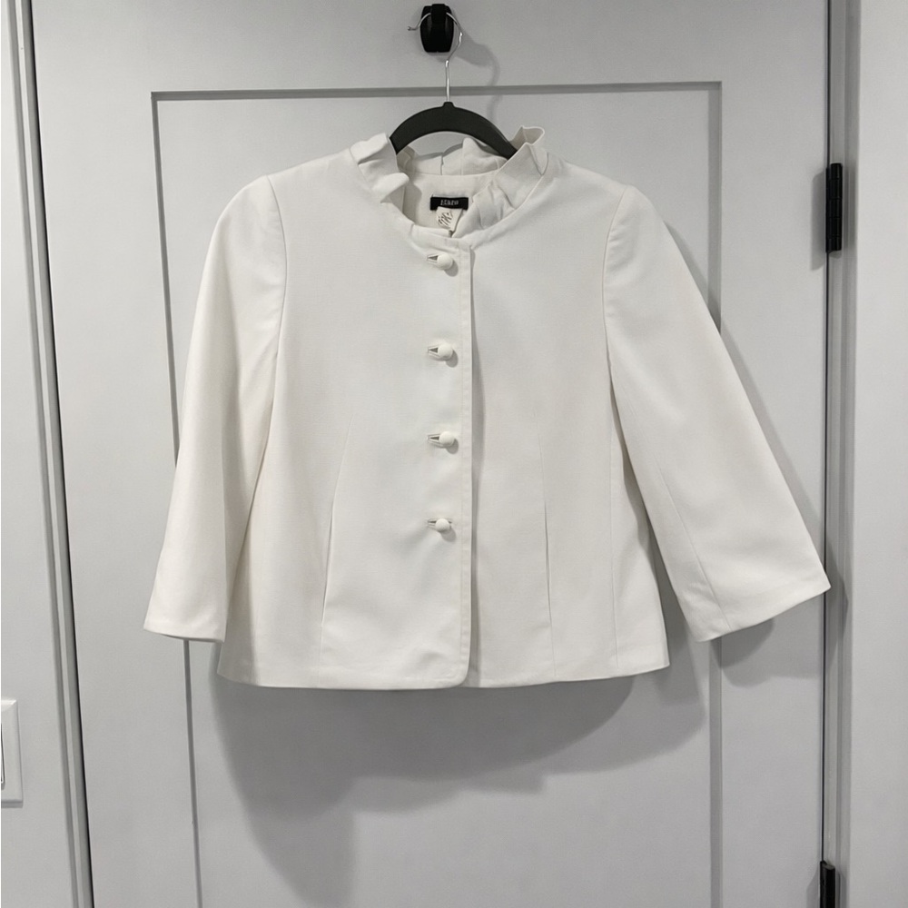 J.Crew Women’s Cotton Jacket Lightweight Casual Utility Layer Size 0